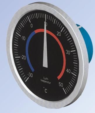 Temperaturanzeiger - Fernsteuergeräte - analog / Einbau
