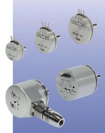 Präzisionspotentiometer - IP 40, IP 68 - Fernsteuergeräte