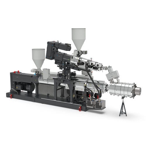 Doppelschnecken-Coextrusionsanlage - twinEX - Battenfeld-Cincinnati - 3 Schichten / kompakt / Profil