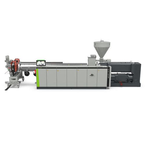 Verschleissfeste Extruder-Doppelschnecke - aglomEX - Battenfeld-Cincinnati - für Kunststoff