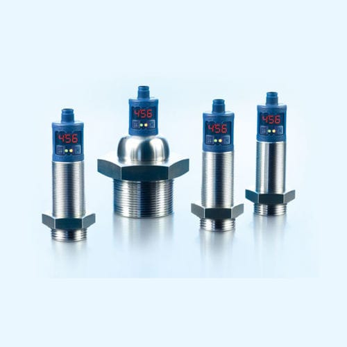 Ultraschall-Füllstandssensor - hps+ series - microsonic - für Flüssigkeiten / für Wasser / für Schlamm