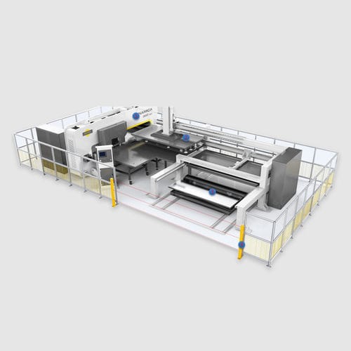 Produktionsanlage für Blech - Deratech Machine Tool (Suzhou) Corp., Ltd - automatisiert / Roboter