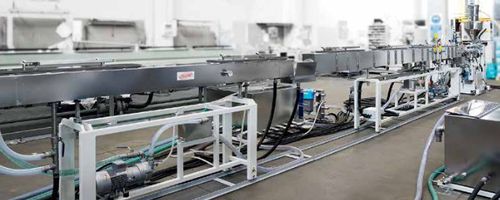 Extrusionsanlage für die Medizintechnik - AMUT - Rohr / für PP / für PVC