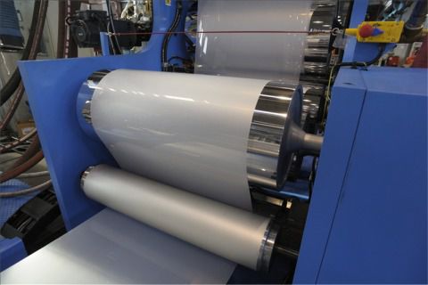 Extrusionsanlage / 9 Schichten - AMUT - Kunststoffplatten / für PP / für PVC