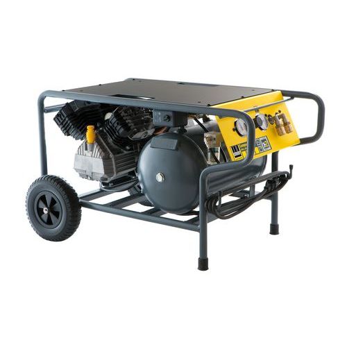 Kolbenkompressor - CPM L 330-10-20 WX - Schneider Druckluft GmbH - Luft / mit Elektromotor / auf Rollen