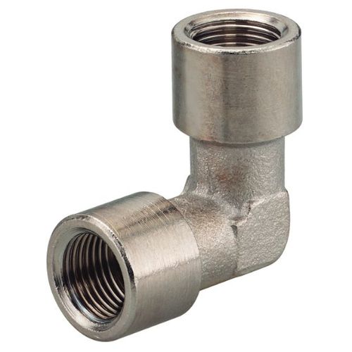 Pneumatischer Anschluss - WKS-W90-NI - Schneider Druckluft GmbH - Einschraub / 90°-Winkel / vernickeltes Messing