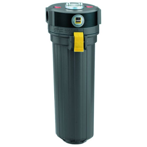 Patronen-Filtergehäuse - FF-DFP 45 - Schneider Druckluft GmbH - Aktivkohle / für Flüssigkeiten / Kunststoff
