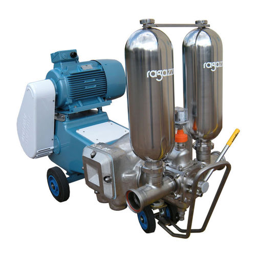Pumpe / 2 Kolben - 6NCM - RAGAZZINI - für Chemikalien / elektrisch / stationär