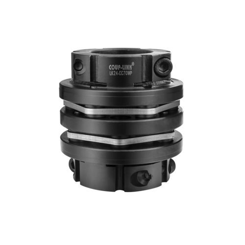 Federdruck-Wellenkupplung - LK24-CC-WP series - GUANGZHOU LINK AUTOMATION EQUIPMENTCO., LTD - Clampanschluss / doppelt / Motor