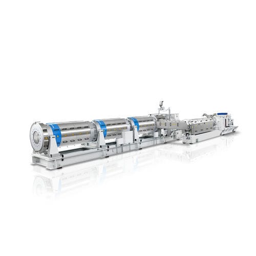 Kunststoffplatten-Extrusionsanlage - KraussMaffei - für Rohre / für Thermoplaste / für Schaumfolien
