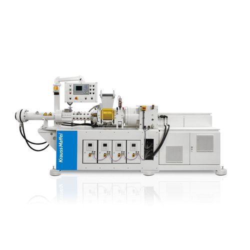 Einschneckenextruder - GE - KraussMaffei - für Reifen / für Gummi / Glattrohr