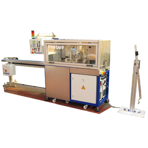 Guillotine-Schneidemaschine - AT80-65 P - YVROUD - für Metall / Rohr / PLC-gesteuert