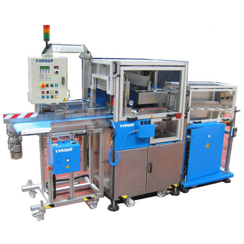 Guillotine-Schneidemaschine - AT300-80-H - YVROUD - für Metall / Rohr / Profil
