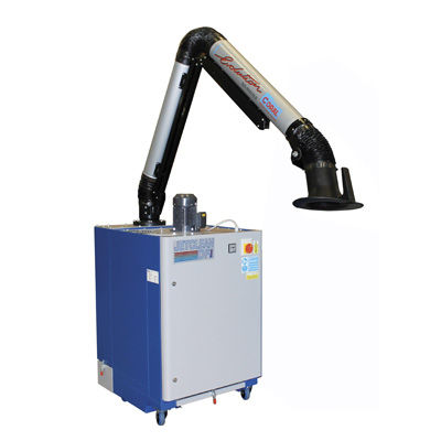 Mobile Rauchabzugsanlage - JETCLEAN DF - Coral - Schweiß / Patronen / mit Absaugarm