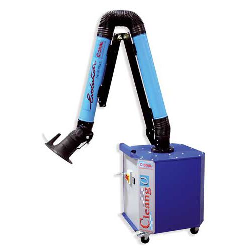 Mobile Rauchabzugsanlage - CLEAN GO - Coral - Patronen / mit Absaugarm