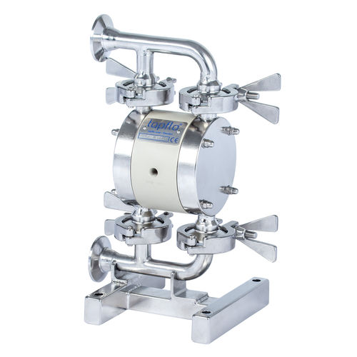 Doppelmembranpumpe - T30 - Tapflo - für Lebensmittel / Industrie / für die Lebensmittel- und Getränkeindustrie