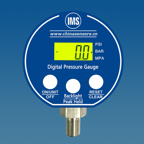 Digitales Manometer - Intellisense Microelectronics - für Luft / Vakuum / für Flüssigkeiten
