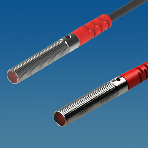 Optoelektronischer Sensor / Reflex-Lichttaster - M6 - Intellisense Microelectronics - Einweg / zylindrisch / Infrarot