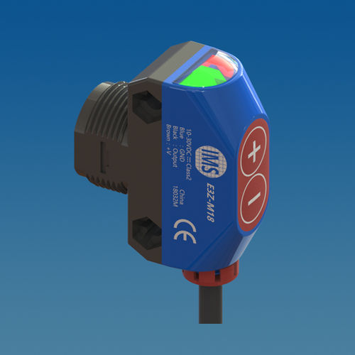 Optoelektronischer Sensor / Reflex-Lichttaster - E3Z-T series - Intellisense Microelectronics - Reflex-Lichtschranke / rechteckig / zylindrisch