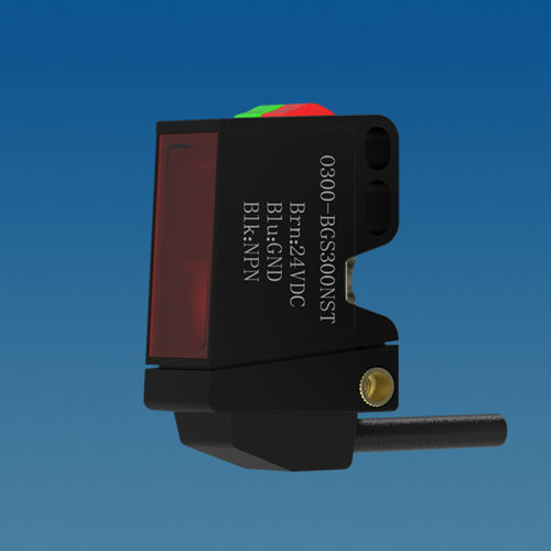 Optoelektronischer Sensor / mit Hintergrundausblendung - O300-BGS - Intellisense Microelectronics - rechteckig / Infrarot / rotes Licht