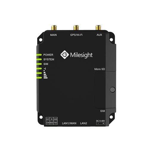 Mobilfunkrouter - UR32 - Milesight IoT - kabellos / Ethernet / RS232