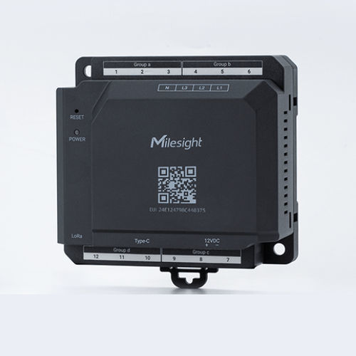 Energieverbrauch-Leistungsmessgerät - CTH01 - Milesight IoT - mit Qualitätsanalysator für Spektrum und Leistung / Scheinleistung / Wirkleistung