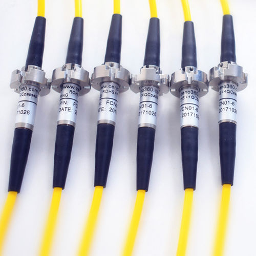 Lichtwellenleiter-Drehverbindung / Edelstahl - FCN01-6 - CENO Electronics technology Co., Ltd - mit hoher Drehzahl