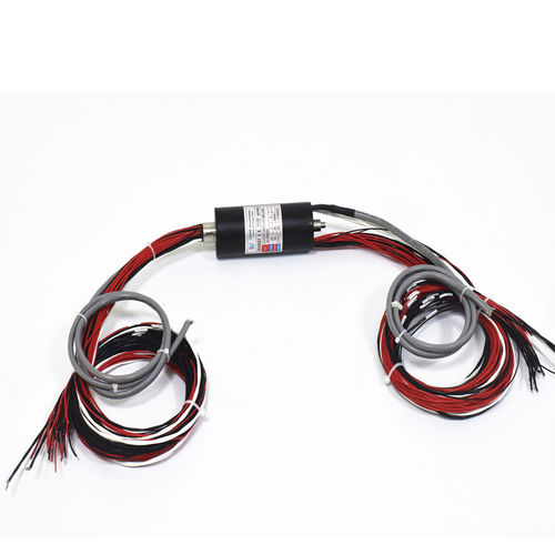 Gigabit-Ethernet-Schleifring - ECN000-26P2-02P-08S-01EM - CENO Electronics technology Co., Ltd - Industrie / Aluminiumlegierung / für niedriges Drehmoment