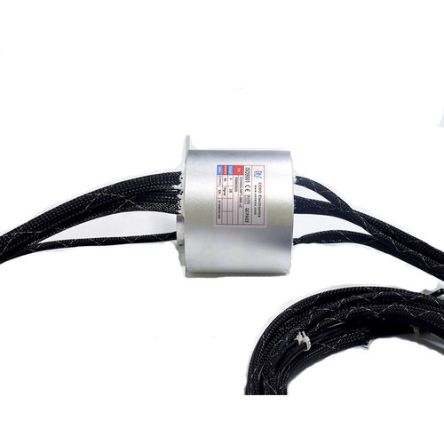 Elektrischer Schleifring - ECN055-05P2-14S-JZ - CENO Electronics technology Co., Ltd - Hohlwelle / Industrie / Metall