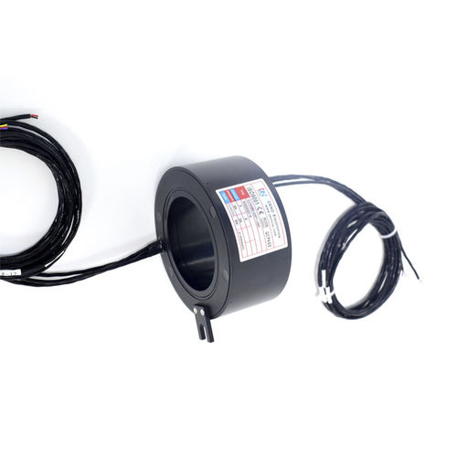 Schleifring zur Leistungs- und Signalübertragung - ECN080-03P1-09S - CENO Electronics technology Co., Ltd - mit Durchgangsbohrung / für Windkraftanlage / für Generator