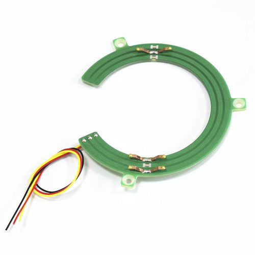 Pancake-Typ-Schleifring - PSCN055-03S - CENO Electronics technology Co., Ltd - für die Fahrzeugindustrie / für niedriges Drehmoment / PCB