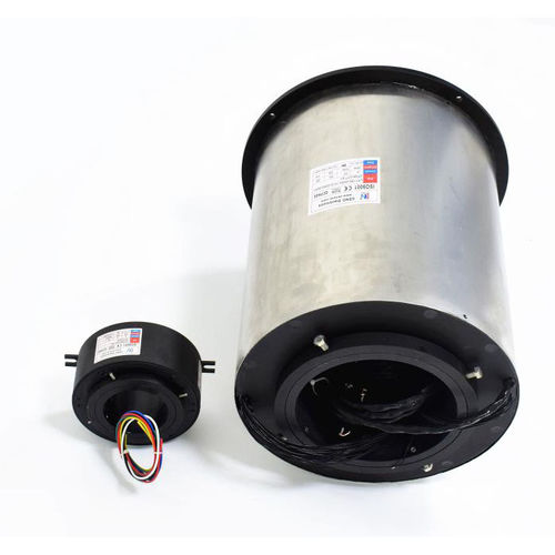 Elektrischer Schleifring - ECN190-10P2-46P - CENO Electronics technology Co., Ltd - mit Durchgangsbohrung / Industrie / kompakt