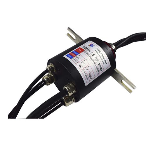 Ethernet-Schleifring - ECN000-0520-0410-0408-01E2 - CENO Electronics technology Co., Ltd - mit Vollwelle / Industrie / Metall