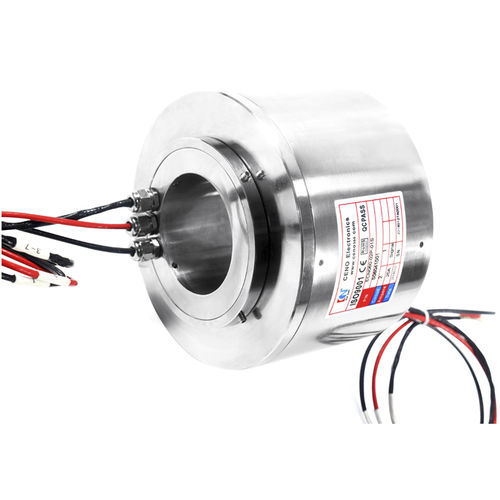 Schleifring mit Durchgangsbohrung - ECN060-02P-01S - CENO Electronics technology Co., Ltd - IP65 / wasserdicht / Hochspannung