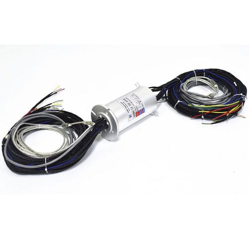 Drehdurchführung für Luft - QCN0101-12P-14S-01UA-01EM - CENO Electronics technology Co., Ltd - für Pneumatikanwendungen / für Rohre / für Werkzeugmaschinen