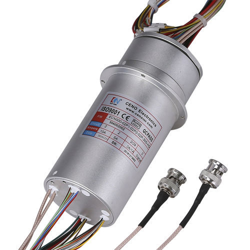 Elektrischer Schleifring - ECN000-02P1-02P2-02P-30S-HD - CENO Electronics technology Co., Ltd - HD-SDI / HDMI / mit Vollwelle