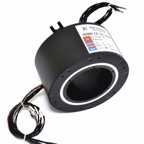 Schleifring mit Durchgangsbohrung - ECN110-08P-12S  - CENO Electronics technology Co., Ltd - Industrie / IP54 / für niedriges Drehmoment