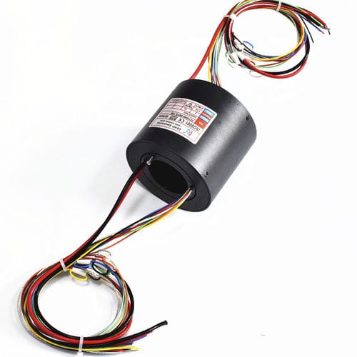 Schleifring mit Vollwelle - ECN000-02P3-10S - CENO Electronics technology Co., Ltd - für Verpackung / für Schifffahrtsanwendungen / Metall
