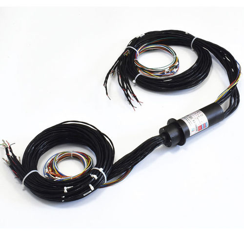 Kapsel-Schleifring - ECN000-64P - CENO Electronics technology Co., Ltd - Aluminiumlegierung / IP54 / mit Goldkontakten