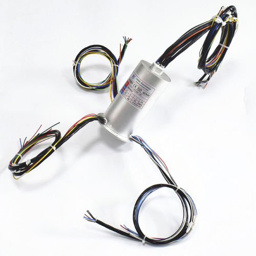 Elektrischer Schleifring - ECN000-12P2-06P-18S - CENO Electronics technology Co., Ltd - Industrie / IP54 / konduktiv