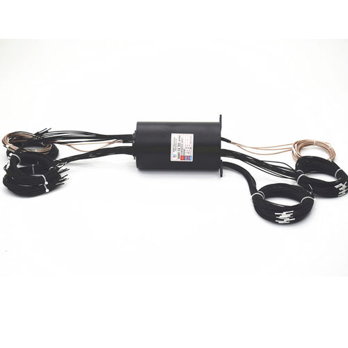 Schleifring mit Durchgangsbohrung - ECN038-32S-03HD - CENO Electronics technology Co., Ltd - für Drehtisch / Aluminiumlegierung / mit Goldkontakten