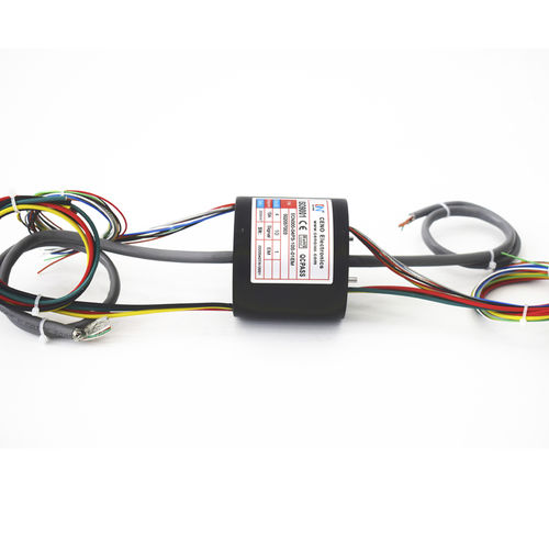 Ethernet-Schleifring - ECN000-04P3-10S-01EM  - CENO Electronics technology Co., Ltd - Hohlwelle / Industrie / Aluminiumlegierung
