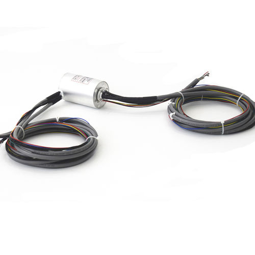 Ethernet-Schleifring - ECN012-04P1-04S-01EM-01EG - CENO Electronics technology Co., Ltd - Hohlwelle / Industrie / kompakt