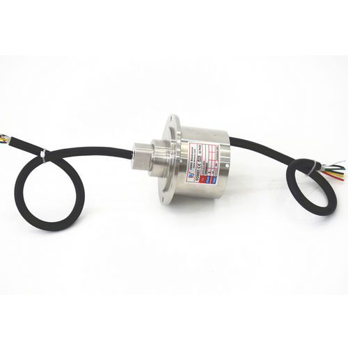 Sacklochwelle-Schleifring - ECN-EX-06S - CENO Electronics technology Co., Ltd - mit Vollwelle / für Verpackungsmaschinen / Edelstahl