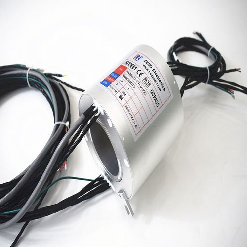 Schleifring mit Durchgangsbohrung - ECN070-18P-01EM - CENO Electronics technology Co., Ltd - für medizinische Geräte / für Radarantennen / für Verpackungsmaschinen