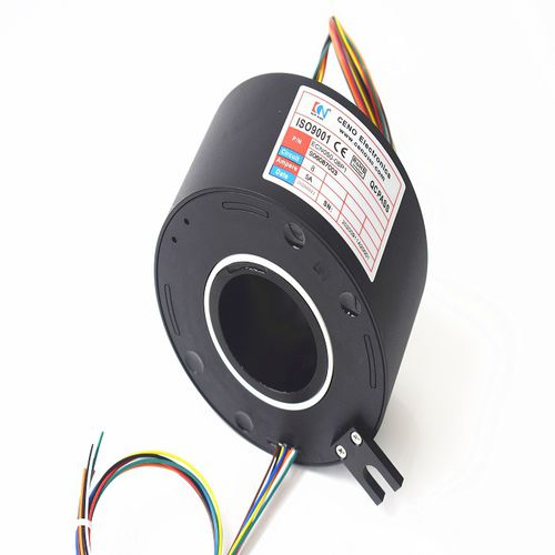 Schleifring mit Durchgangsbohrung - ECN050-08P1  - CENO Electronics technology Co., Ltd - Industrie / Aluminiumlegierung / für niedriges Drehmoment