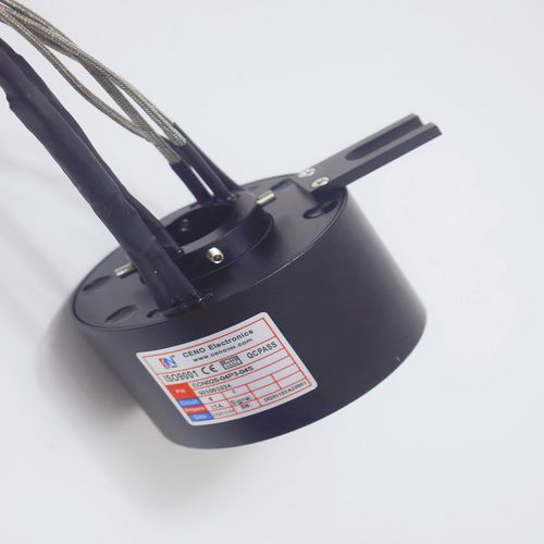 Schleifring für Thermoelement - ECN025-03P2-02EG  - CENO Electronics technology Co., Ltd - mit Durchgangsbohrung / Industrie / Aluminiumlegierung