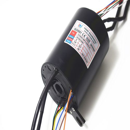 Ethernet-Schleifring - ECN025-08P2-02EG-FL - CENO Electronics technology Co., Ltd - USB / Gigabit-Ethernet / für CAN-Bus
