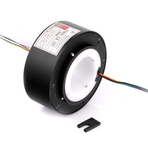 Elektrischer Schleifring - ECN080  - CENO Electronics technology Co., Ltd - mit Durchgangsbohrung / Industrie / Aluminiumlegierung