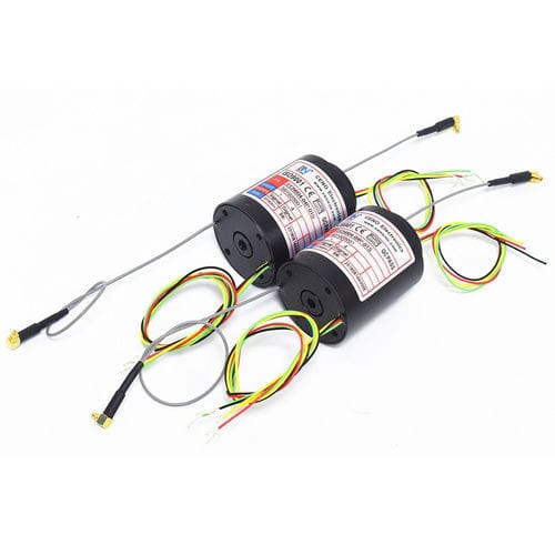 Hohlwellenschleifring - ECN004-04P-01S - CENO Electronics technology Co., Ltd - für Drehtisch / für Radarantennen / Aluminiumlegierung